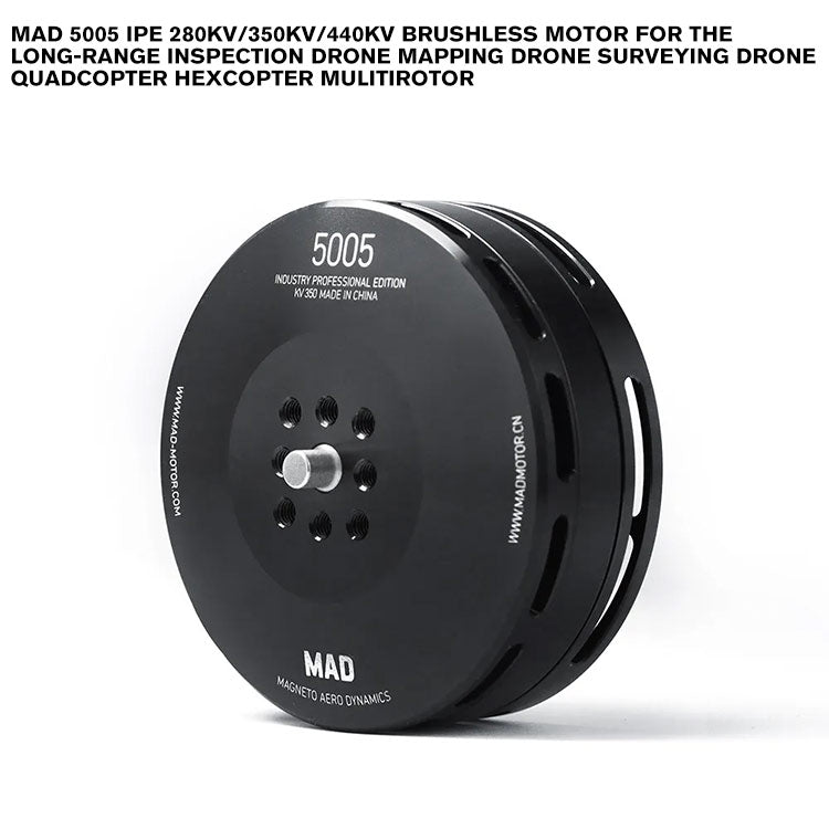 MAD 5005 IPE Brushless Motor For The Long-Range Inspection Drone Mapping Drone Surveying Drone Quadcopter Hexcopter Mulitirotor MAD 5005 IPE Brushless Motor For The Long-Range Inspection Drone Mapping Drone Surveying Drone Quadcopter Hexcopter Mulitirotor